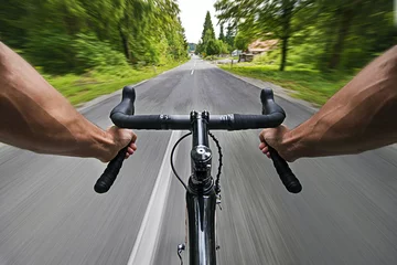 Fototapete Fahrräder Rennradfahren