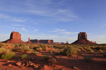les buttes de monument Valley, Arizona