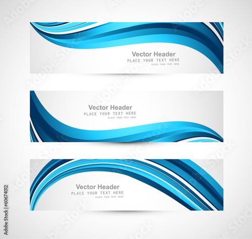 Design A Header In Photoshop | quot abstract header blue shiny wave vector design quot stock Design A Header In Photoshop | quot abstract header blue shiny wave vector design quot stock