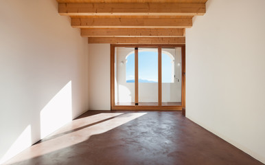 Beautiful empty room, interiors