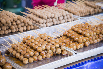 Grilled meat ball for sale1