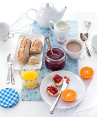 Breakfast table