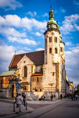 Kościół świętego Floriana w Krakowie - obrazy, fototapety, plakaty
