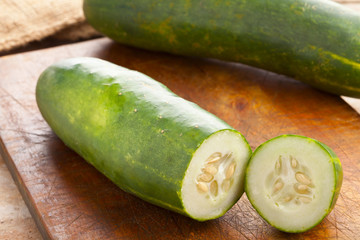 Garden cucumbers