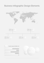 Business info graphic elements