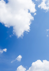 青空と雲　blue sky