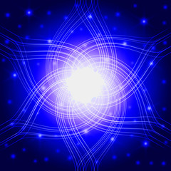 Blue background abstract