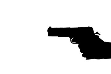 Man with gun