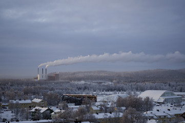 Boden, town in the north of Sweden © Tamara Sushko