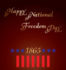 Happy National Freedom Day