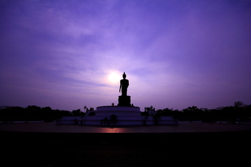 Fototapeta premium Bhudda, Puhtthamonthon in Thailand, Travel