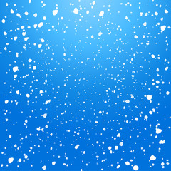 Falling Snow. Vector Background