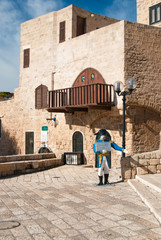 Fototapeta na wymiar The centre of old city of Jaffa, Israel