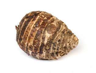 taro roots.