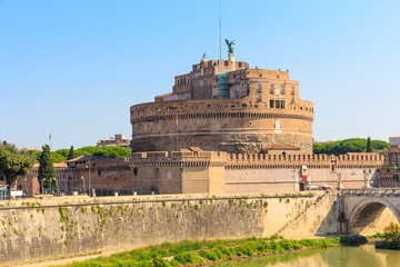 The Mausoleum of Hadrian, Castel Sant Angelo, Rome, Italy