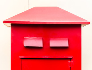 Red mailbox