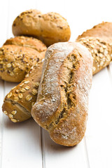 various breads