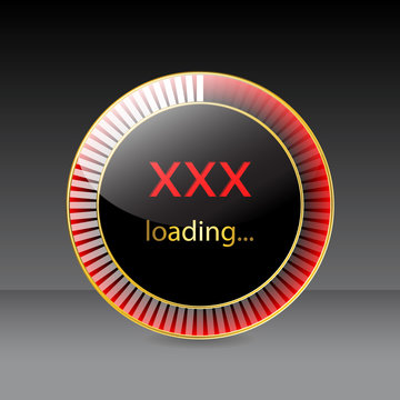Preloader design for XXX websites