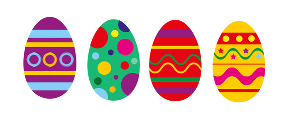 Easter eggs design