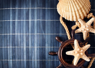 Nautical still life.