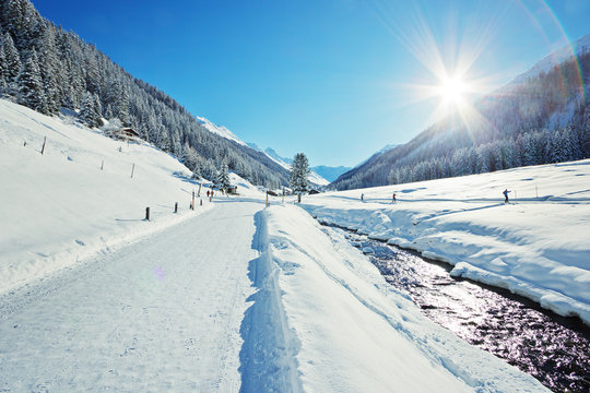 Dischmatal bei Davos - Schweiz