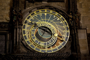 Fototapeta na wymiar Prague's astronomical clock