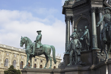 Hofburg Palace detail in Vienna