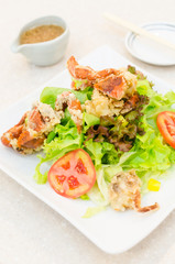 Crab salad