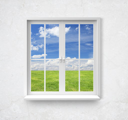 window with lake view