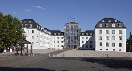 Fototapeta na wymiar Saarbrücken Zamek