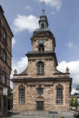 Fototapeta na wymiar Bazylika św. Johann Saarbrücken