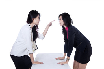 Business fight