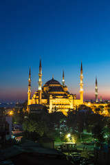 The Blue Mosque, Istanbul, Turkey