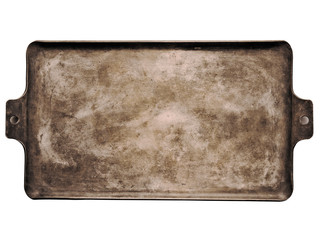 old rustic baking sheet