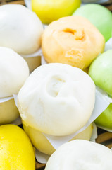 Steamed dumplings