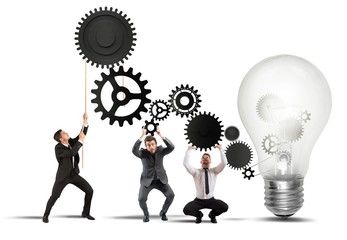 Teamwork powering an idea