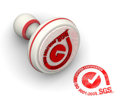 ISO 9001:2000 SGS. Печать и оттиск