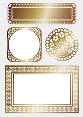 Frame of Art Nouveau