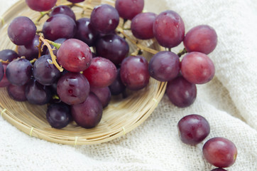 red grapes