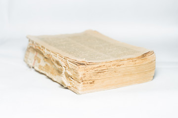 Old book without binding