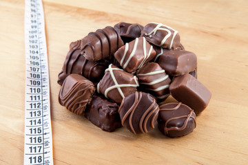 Dieta - cioccolatini assortiti