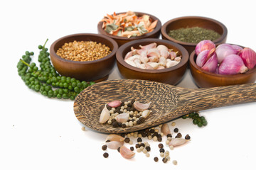 Thai seasoning ,dried herbs and spices