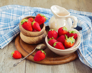 Strawberries for breakfast