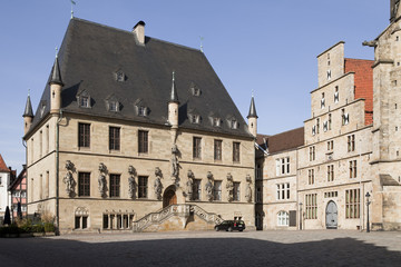 Fototapeta na wymiar Rathaus Osnabrück