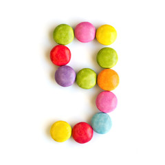 Number nine, smarties