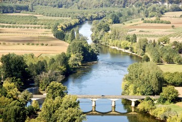 Obraz premium La dordogne à Cénac