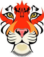 Obraz premium Tiger tattoo