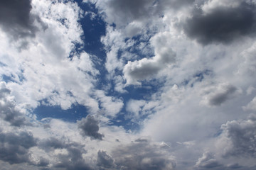 Obraz premium Clouds on the sky