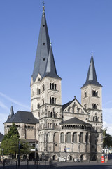 Fototapeta na wymiar Munster do Bonn