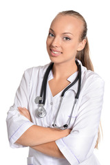 Young nurse portrait